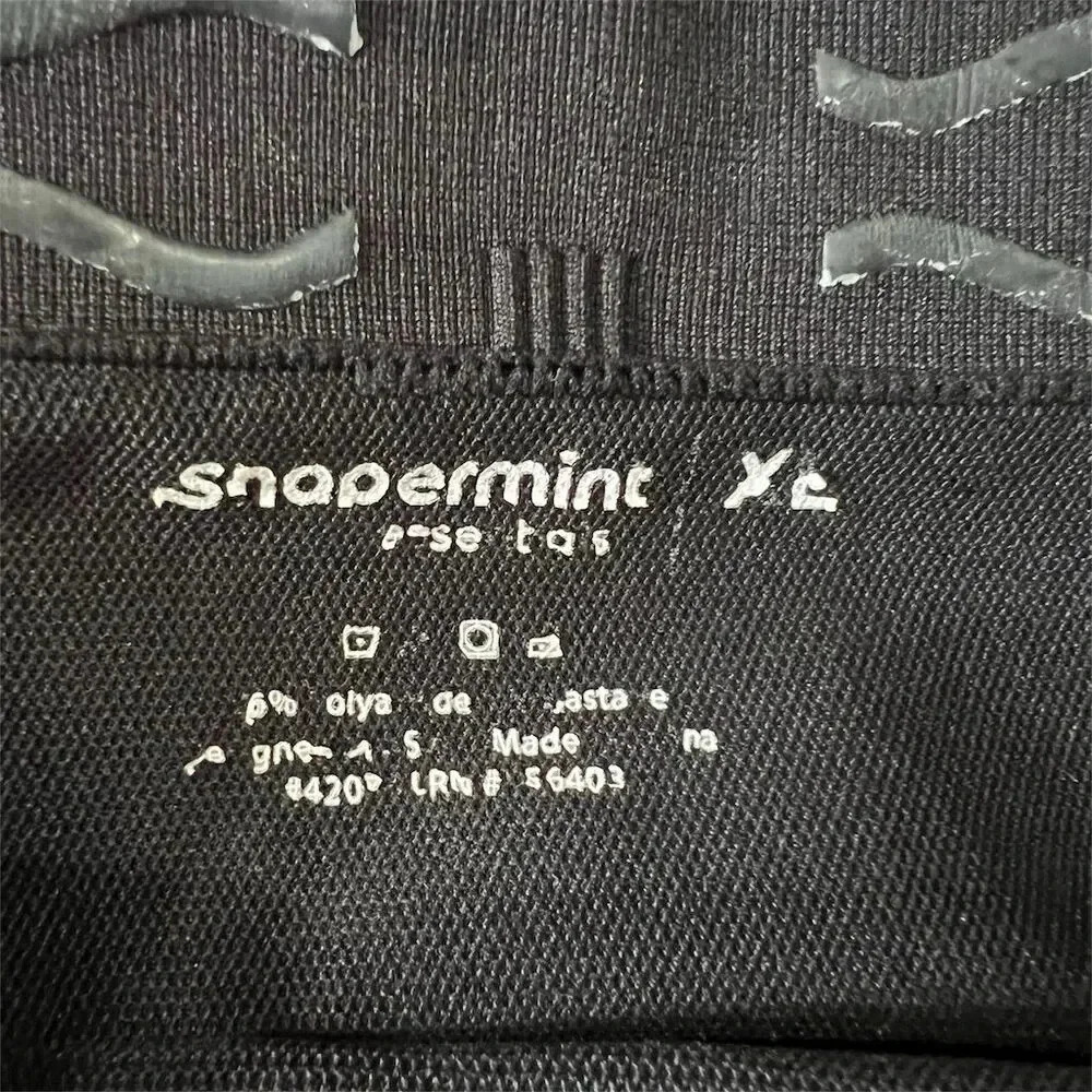 Shapermint Women's High Waisted Seamless Leggings Black Size XL - Picture 6 of 6